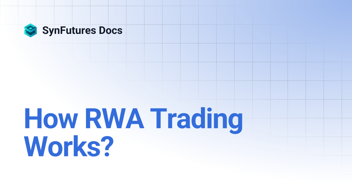 How RWA Trading Works? | SynFutures Docs